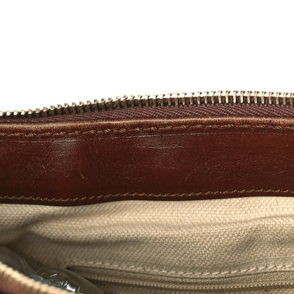 Gucci Monogram Medium Sukey Top Handle Dark Brown 12 of 13