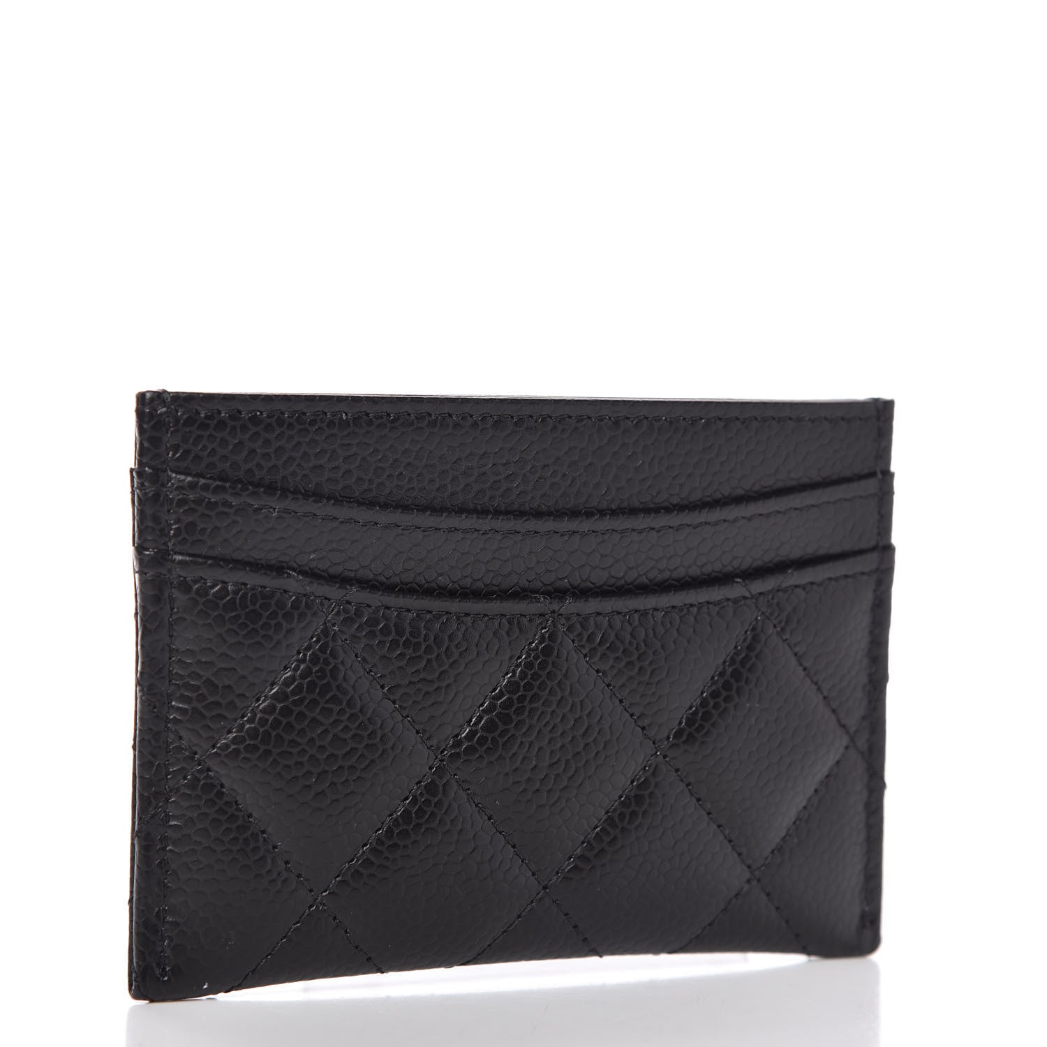 Chanel Caviar Quilted Card Holder Black 3 of 10
