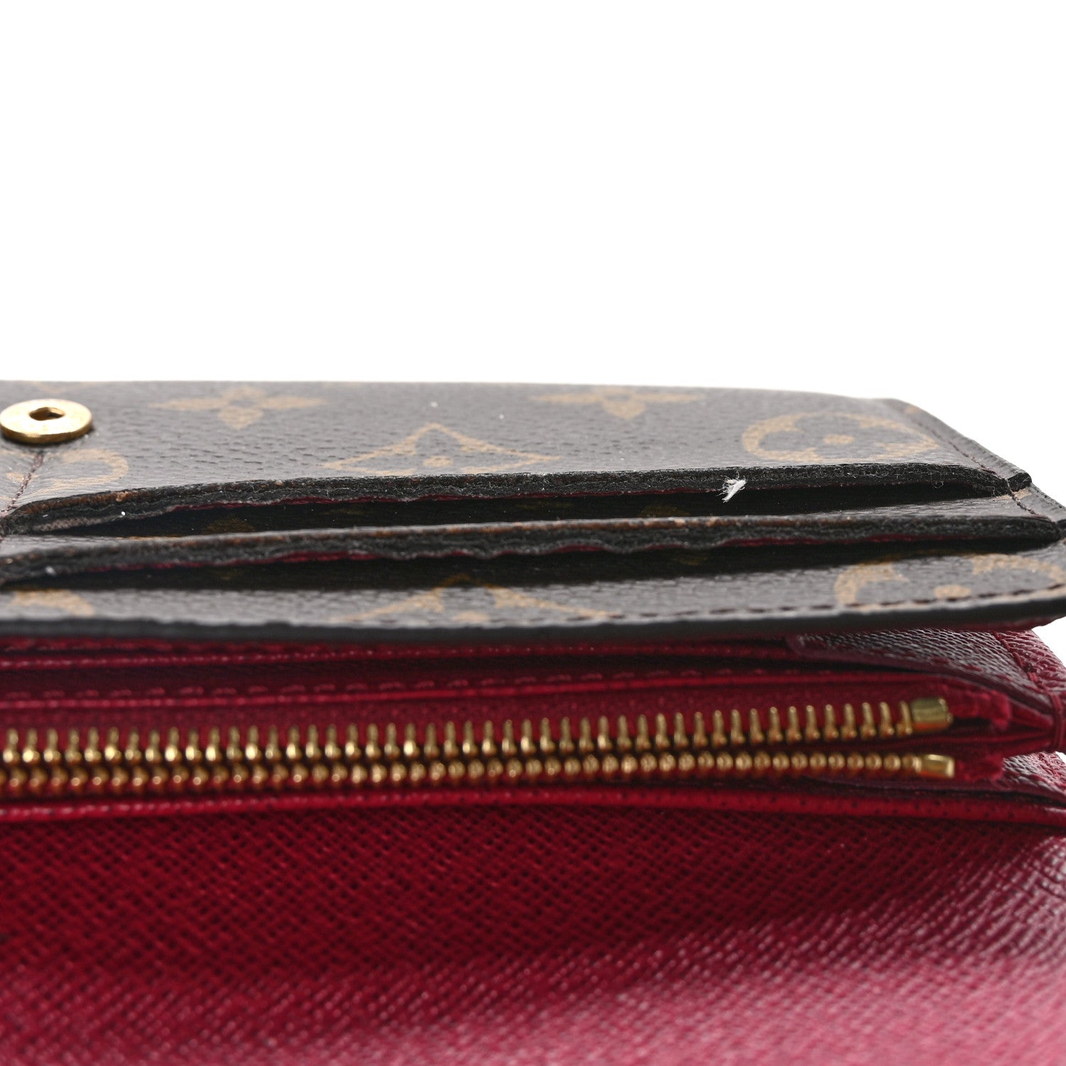Louis Vuitton Monogram Sarah Wallet NM Fuchsia 9 of 9