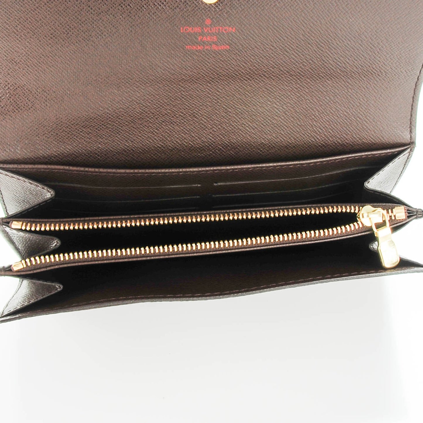 Damier Ebene Sarah Wallet