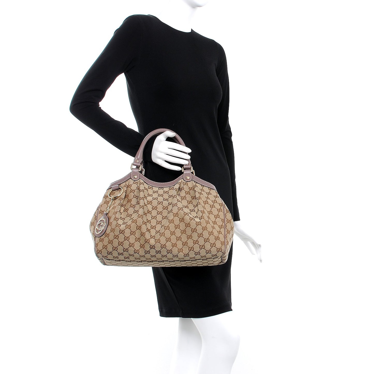 Monogram Medium Sukey Tote Lavender