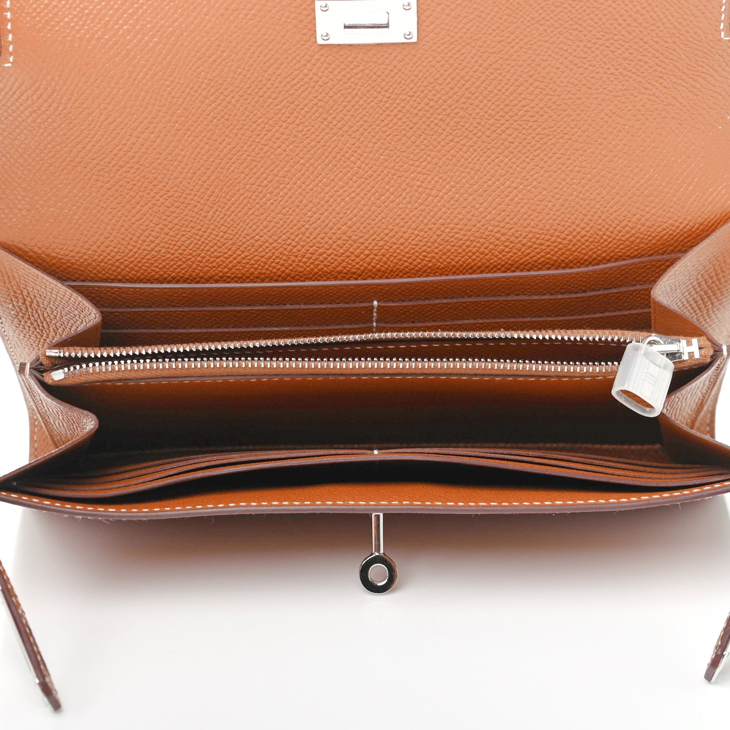 Epsom Kelly Longue Wallet Gold