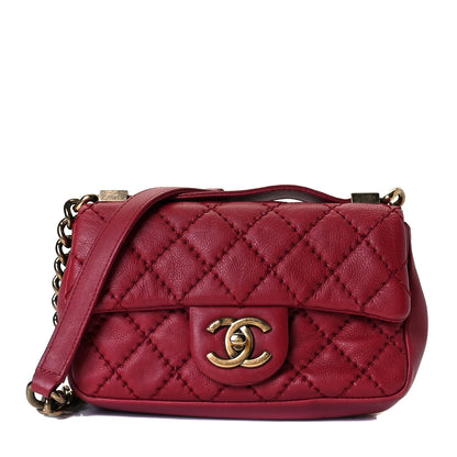 Chanel Calfskin Quilted Mini Urban Day Flap Red 1 of 9