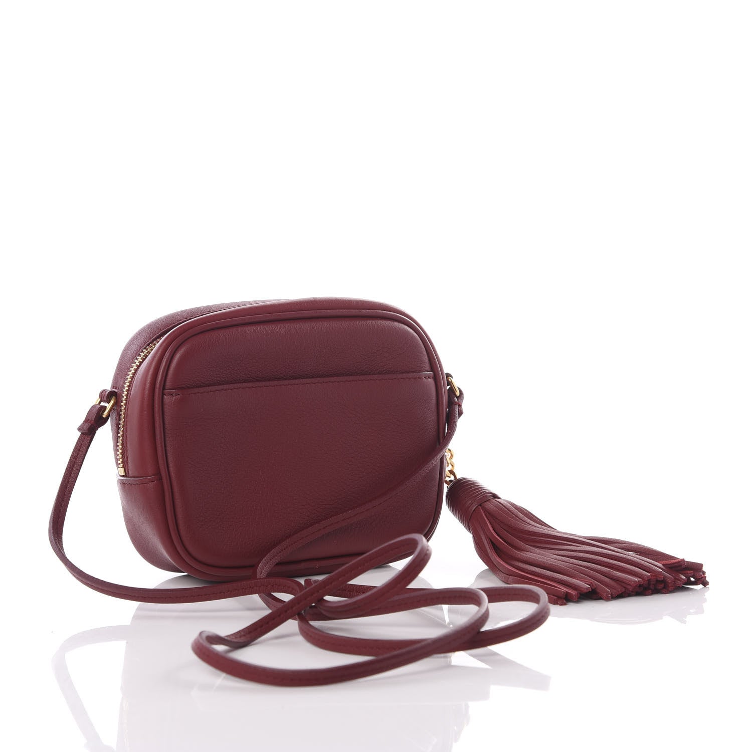 Saint Laurent Nappa Monogram Blogger Bag Amaranto 2 of 10