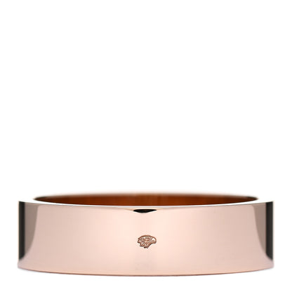 Hermes 18K Rose Gold Diamond PM Kelly Ring 52 6 3 of 5