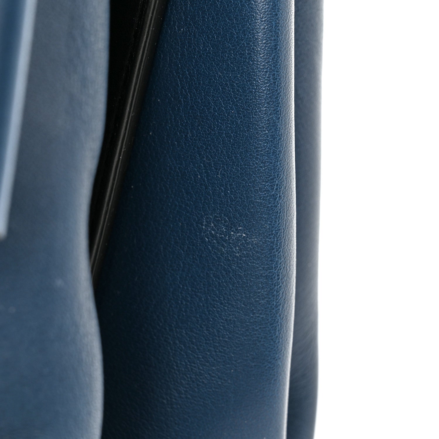 Celine Smooth Calfskin Blade Flap Navy 14 of 15