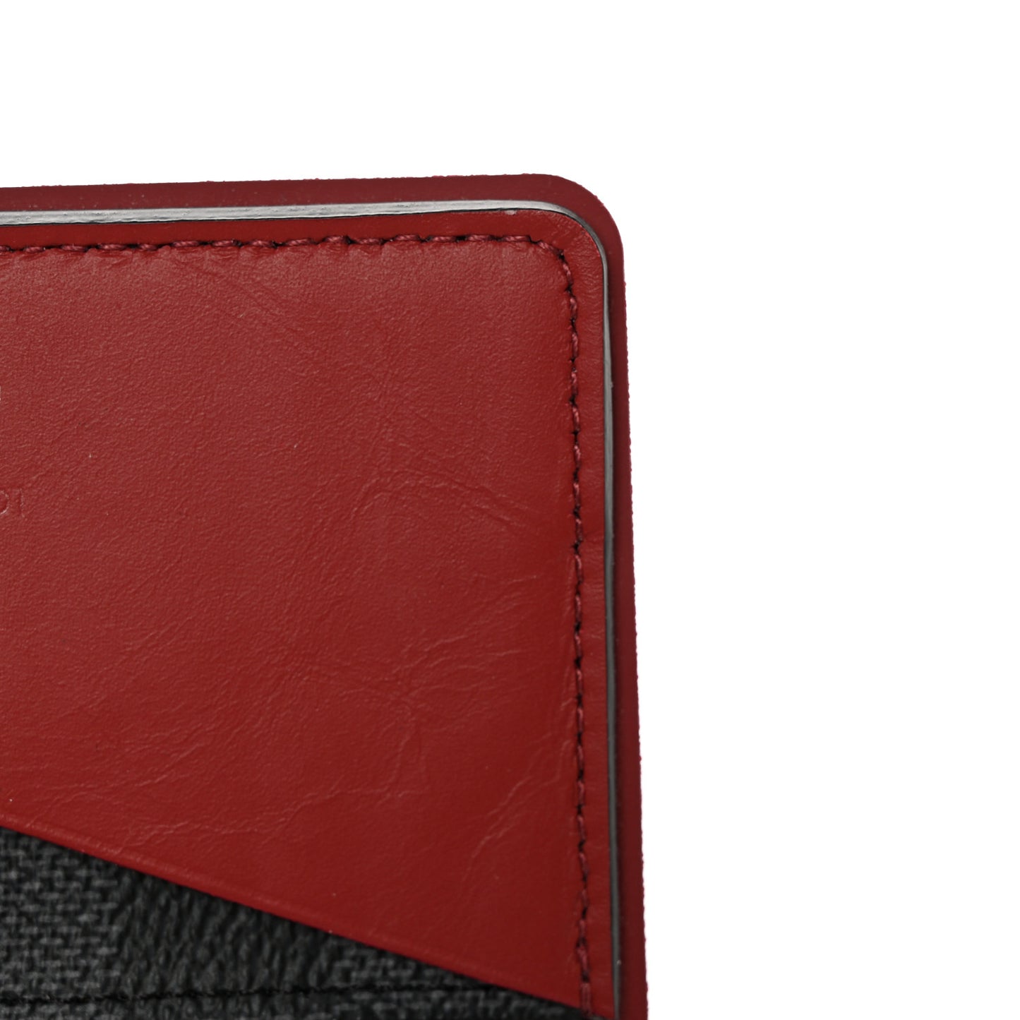 Damier Graphite Pocket Organizer Bordeaux
