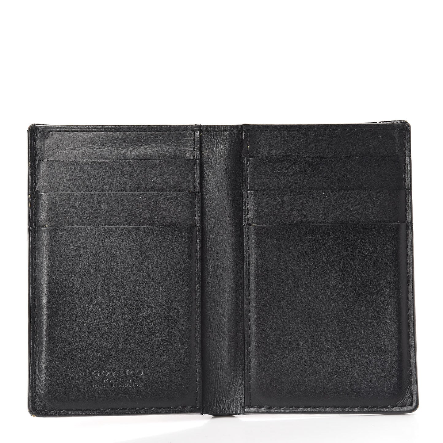 Goyardine Saint Pierre Card Holder Black