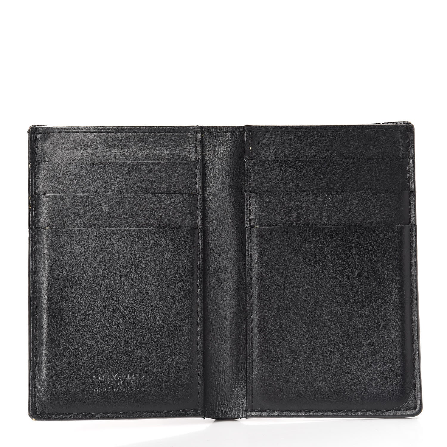 Goyard Goyardine Saint Pierre Card Holder Black 5 of 13