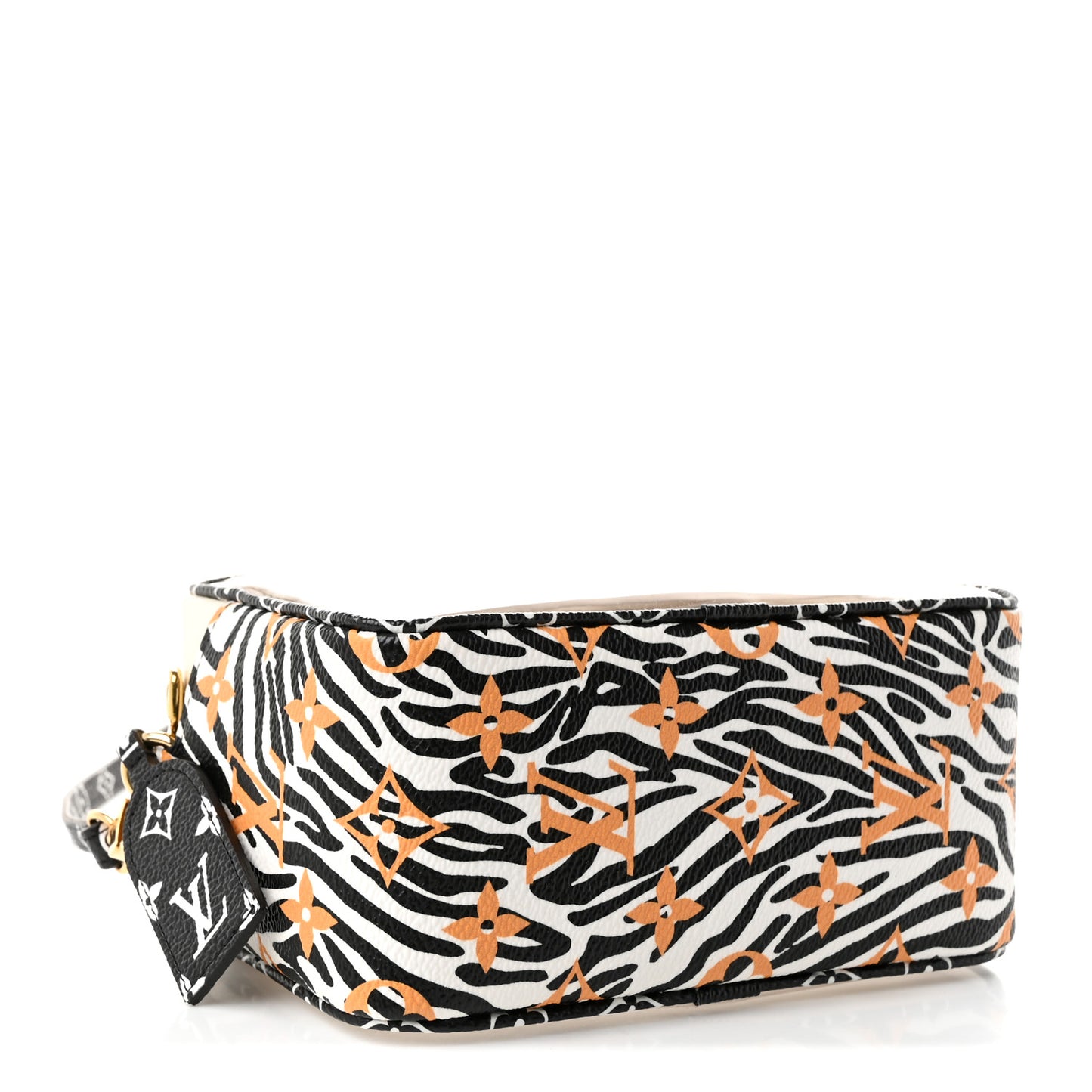 Monogram Giant Jungle Beach Pouch Ivory