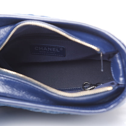 Chanel Denim Calfskin Small Gabrielle Hobo Blue 4 of 8