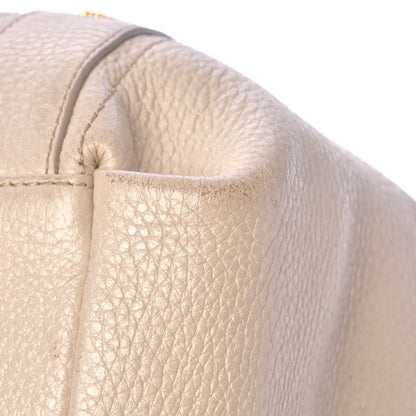 MCM Grained Calfskin Studded Tote White 15 of 19