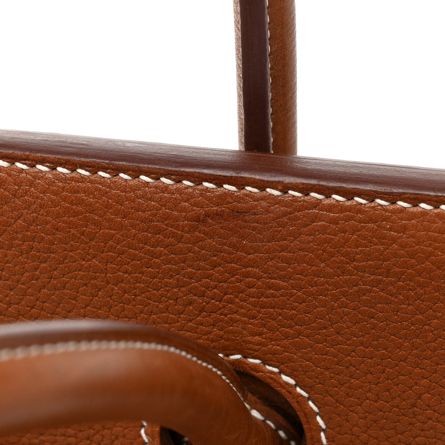 Natural Barenia Faubourg Birkin 35 Fauve