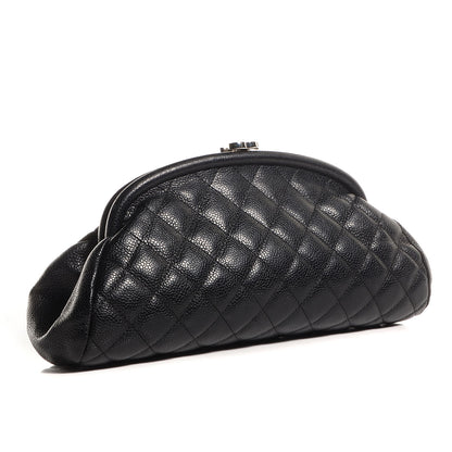 Chanel Caviar Quilted Timeless Clutch Black 3 of 7