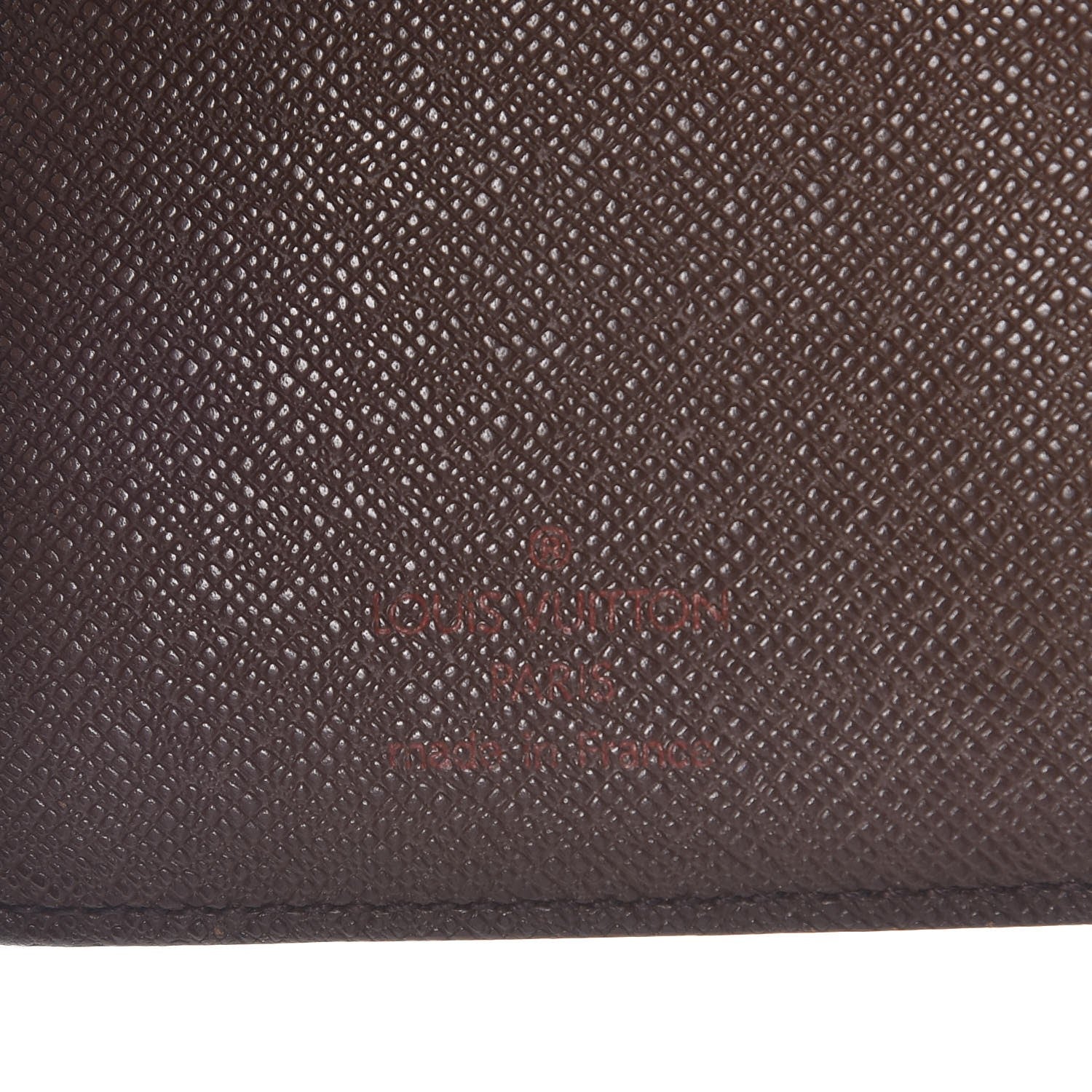 Louis Vuitton Damier Ebene Porte Valeurs Organizer Wallet 6 of 9