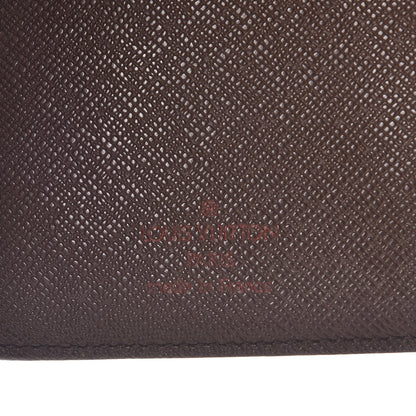 Louis Vuitton Damier Ebene Porte Valeurs Organizer Wallet 6 of 9