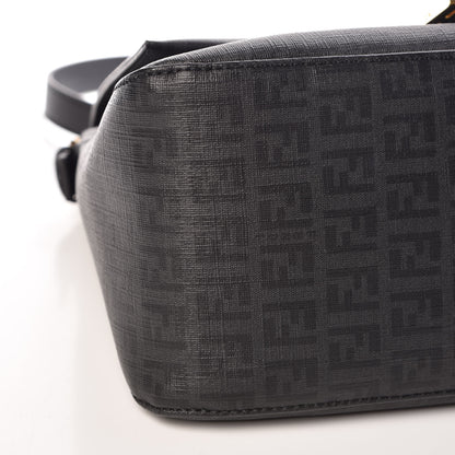 Fendi Zucchino Spalmati Vitello Mama Baguette Black 8 of 9