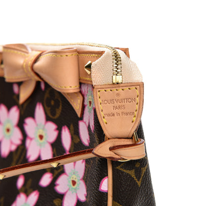 Louis Vuitton Monogram Cherry Blossom Pochette Accessories Brown 6 of 6