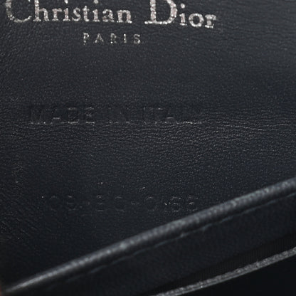 Christian Dior Metallic Patent Micro-Cannage Baby Diorama Flap Bag Green 8 of 13