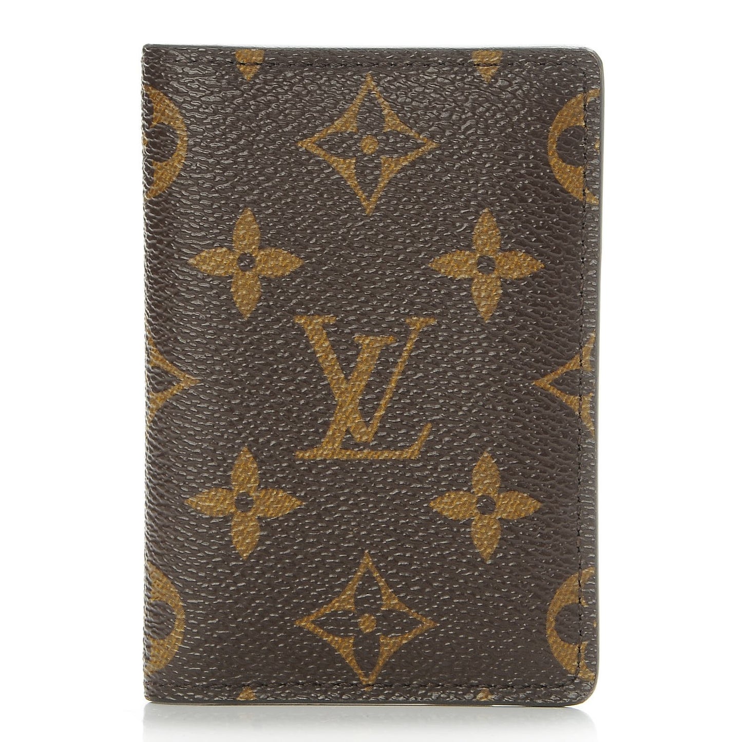Monogram Pocket Organizer Card Holder NM