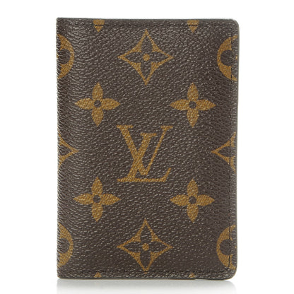 Louis Vuitton Monogram Pocket Organizer Card Holder NM 1 of 8