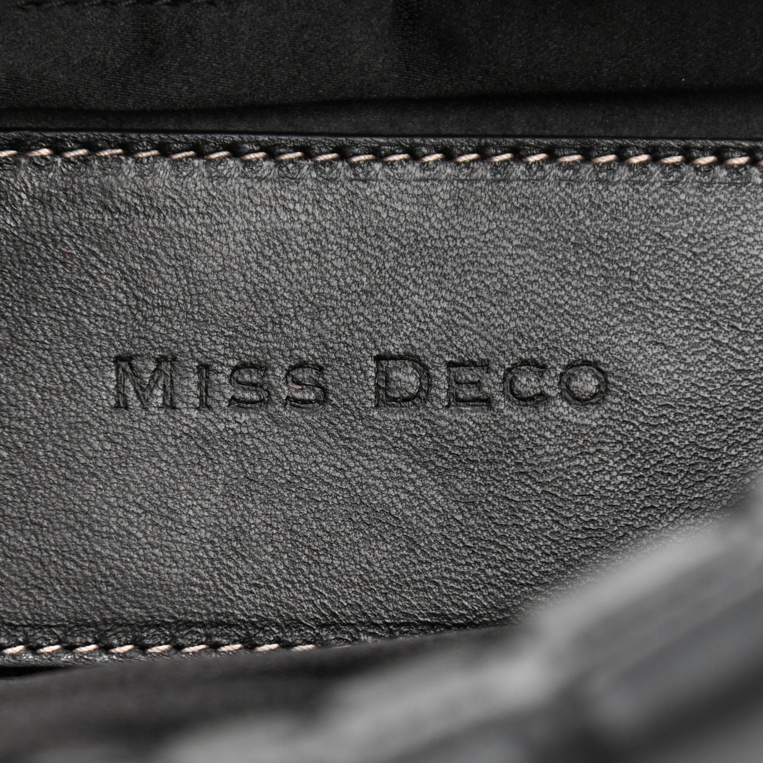 Dolce & Gabbana Nappa Miss Deco Shoulder Bag Black 7 of 10