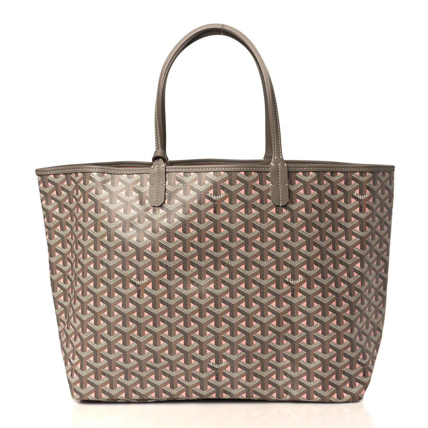Goyardine Saint Louis Claire Voie PM Grege Powder Pink