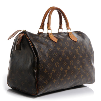 Louis Vuitton Monogram Speedy 35 3 of 8