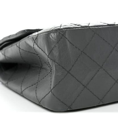Chanel Aged Calfskin Quilted 2.55 Reissue 226 Flap Grey 9 of 11