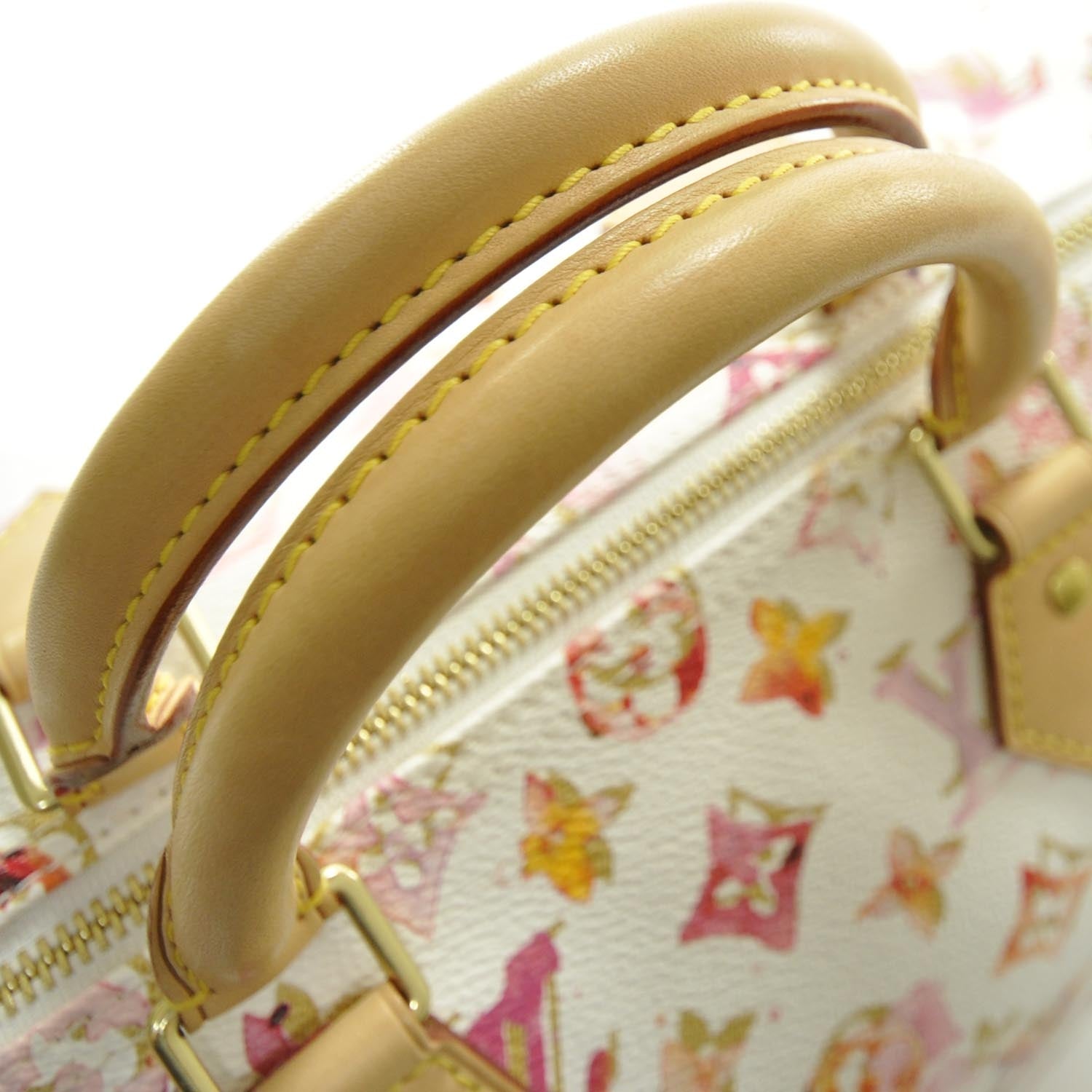 Louis Vuitton Watercolor Aquarelle Speedy 35 White 5 of 8