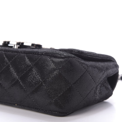Chanel Sequin Goatskin Crystal CC Mini Flap Black 7 of 9