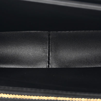 Celine Shiny Calfskin Teen Triomphe Black 5 of 11