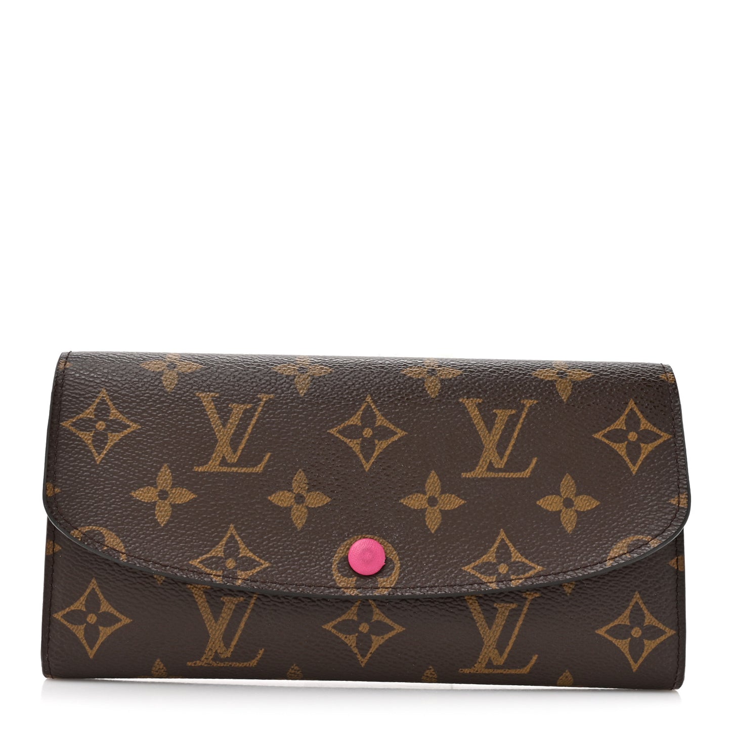 Monogram Emilie Wallet Fuchsia