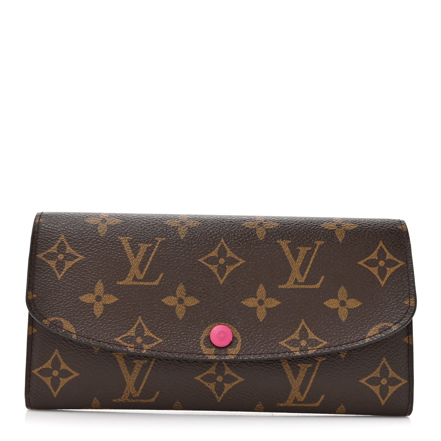 Louis Vuitton Monogram Emilie Wallet Fuchsia 1 of 11