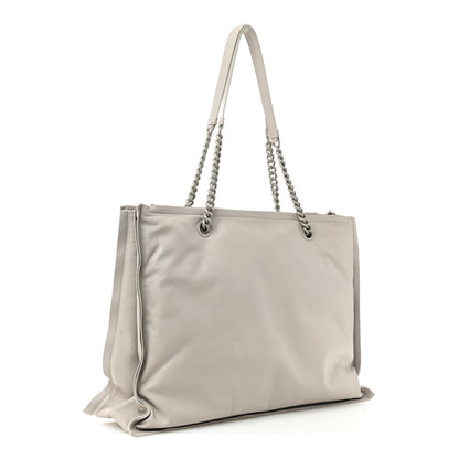 Salvatore Ferragamo Calfskin Large Viva Bow Tote Grey 3 of 9