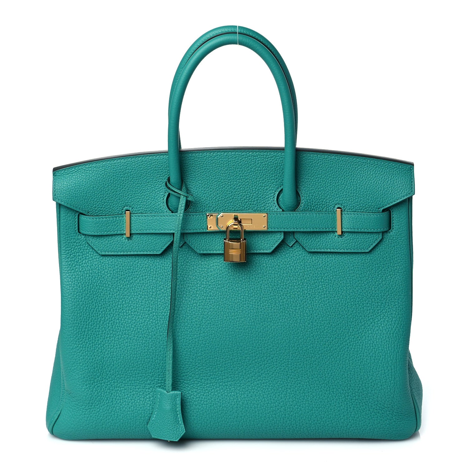 Hermes Togo Birkin 35 Vert Verone 1 of 10