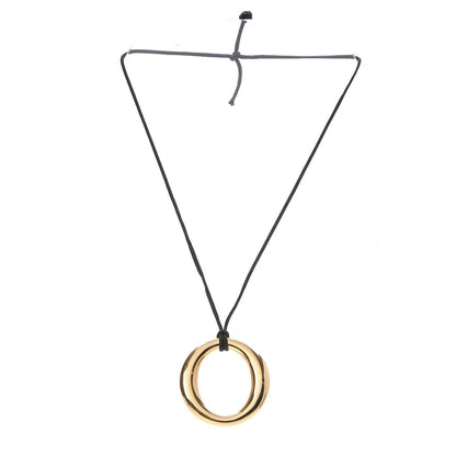 Tiffany 18K Yellow Gold Elsa Peretti Sevillana Pendant Necklace 4 of 6