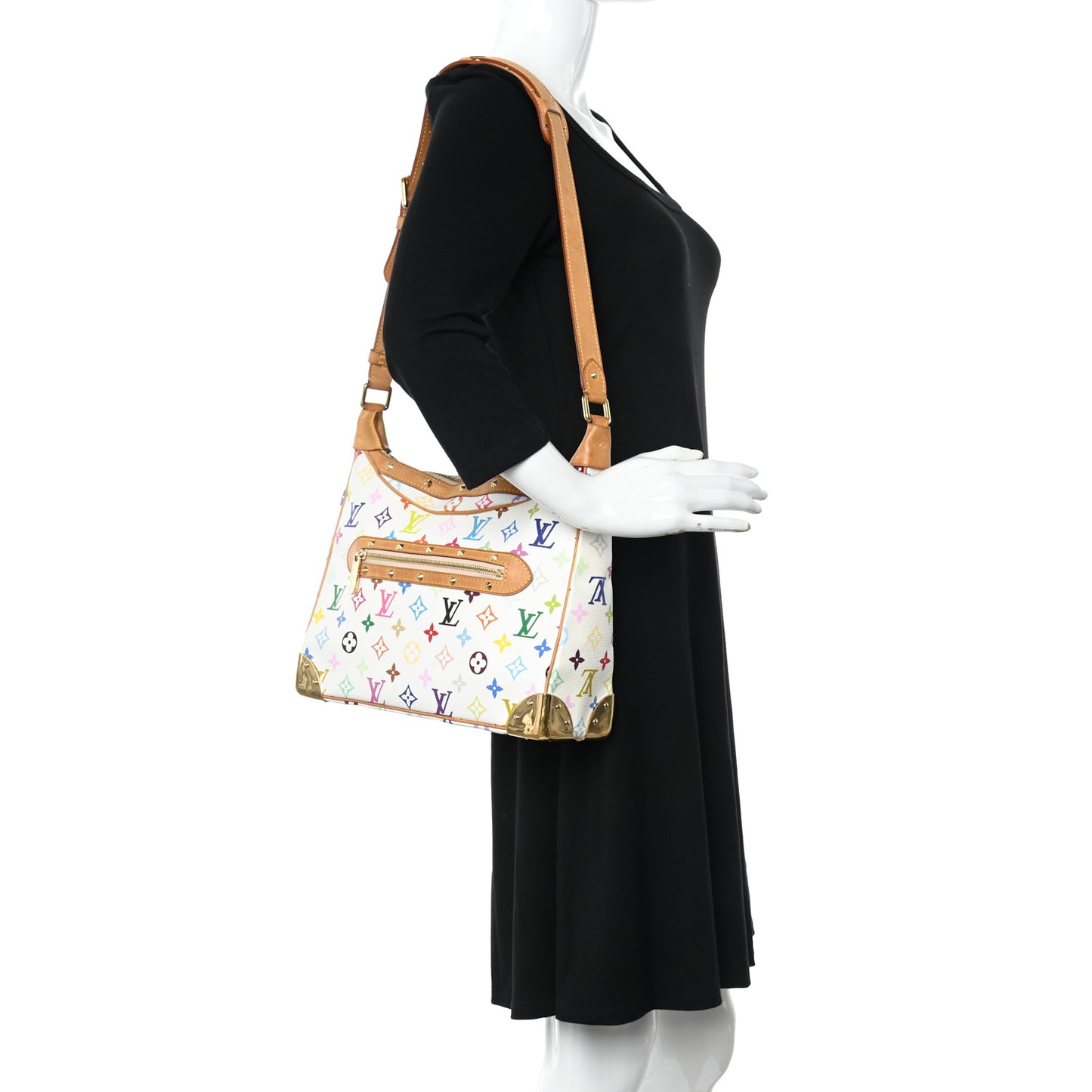 Monogram Multicolor Boulogne White