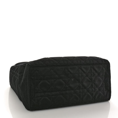 Christian Dior Nylon Cannage Medium Lady Dior Black 4 of 8