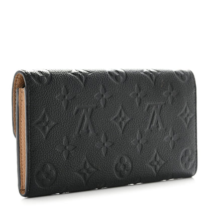 Louis Vuitton Empreinte Emilie Wallet Black Dune 3 of 7