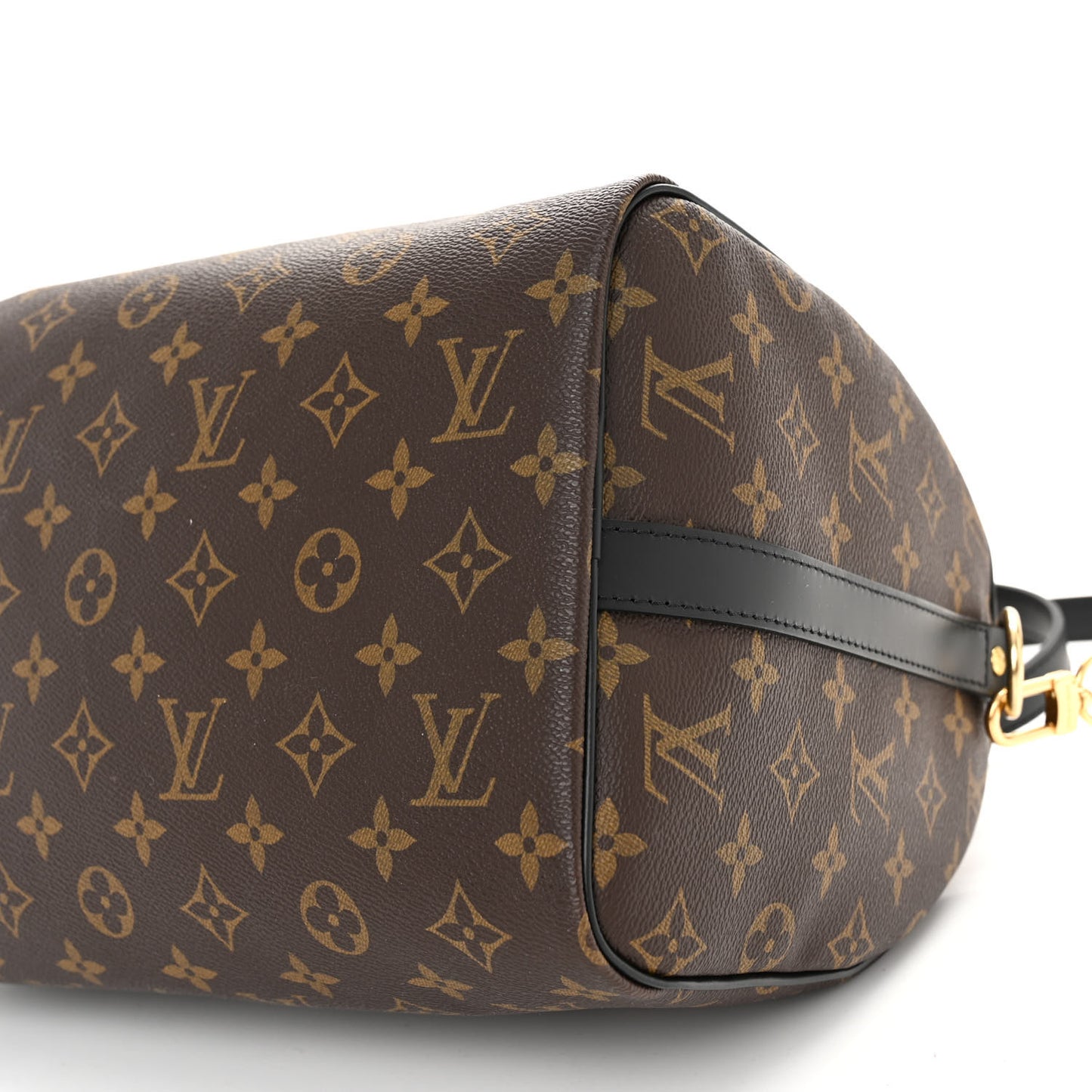LOUIS VUITTON Monogram My World Tour Speedy Bandouliere 30 Black