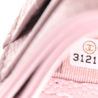 Chanel Caviar Quilted Card Holder Light Pink 8 of 8