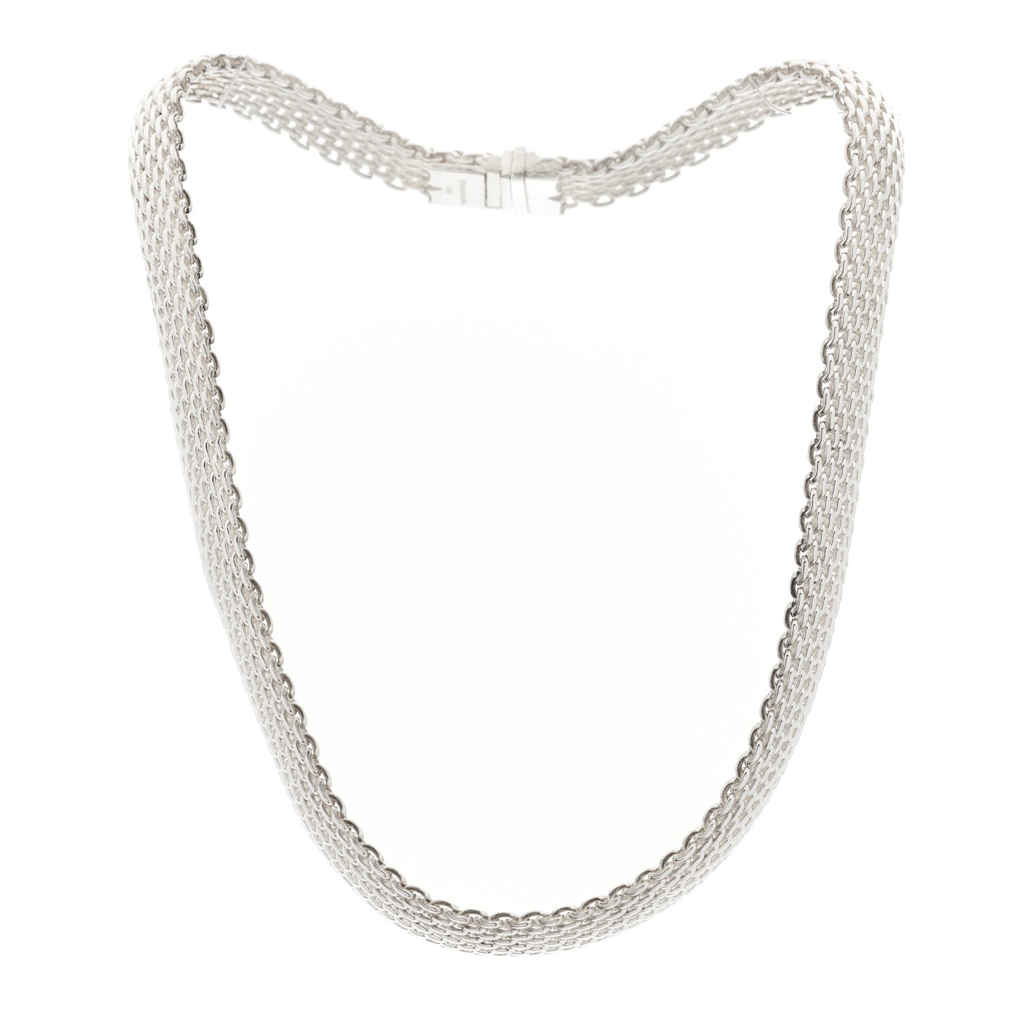 Sterling Silver Somerset Mesh Necklace