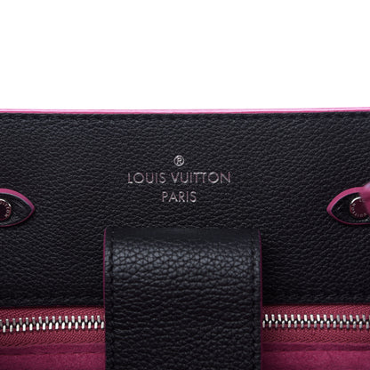 Louis Vuitton Calfskin Lockme Bucket Black 8 of 9
