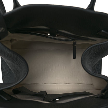 The Row Matte Grained Calfskin Soft Margaux 12 Black 5 of 10