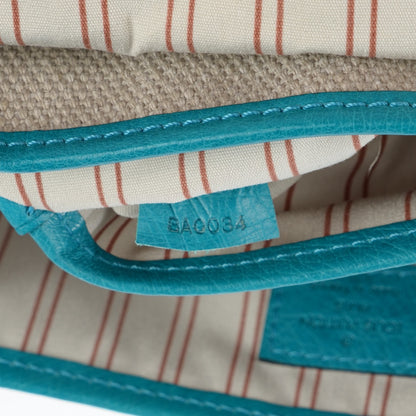 Louis Vuitton Trianon Ostrich Sac Express PM Turquoise 7 of 8