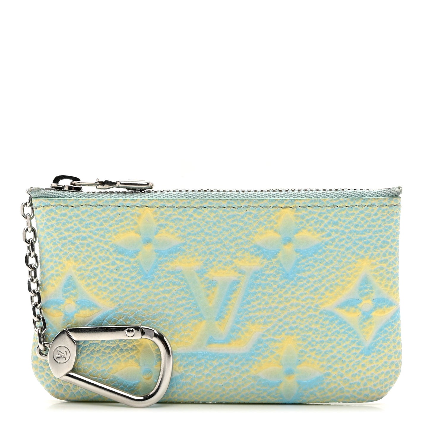 Empreinte Monogram Summer Stardust Key Pouch Water Green