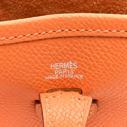 Hermes Epsom Evelyne TPM Orange 6 of 10