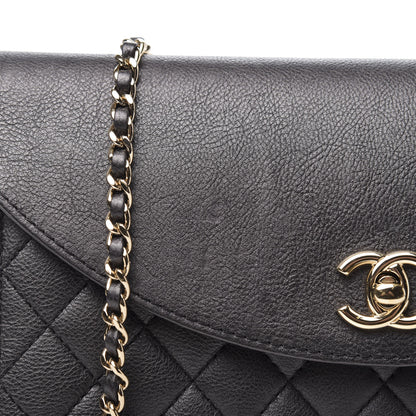 Chanel Calfskin Quilted Smart Pocket Flap Bag Dark Gray 8 of 11