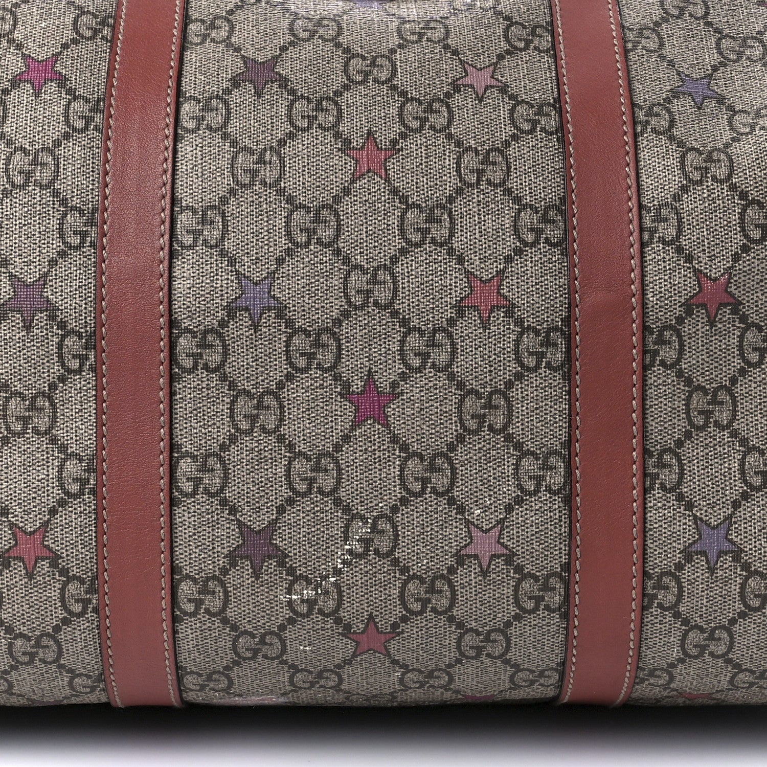 Gucci GG Supreme Stars Medium Joy Boston Pink 9 of 15
